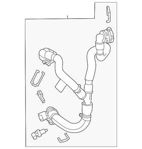 Gm 85654888 Genuine Outlet Hose