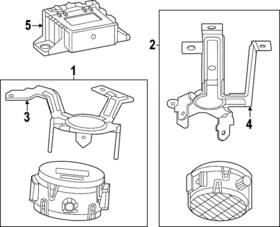 86528235 Gm Genuine F Speaker