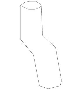 23420536 Gm Genuine Parts Water Hose