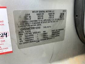 663.gm9f15 Gmc Truck Yukon 2015 Fuse Box Cabin 104591353