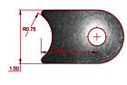 Grunion Fabrication Universal Tab Weld On Coped Laser Cut Brackets