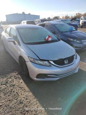 191-01159 Honda Rear Bumper Reinforcement Sedan Fits 13-15 Civic 3915271