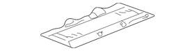 1b870-phm-000 Honda Genuine Plate Ima Lower