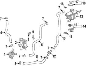 1j116-6ma-j00 Honda Genuine Reservoir Lower Bracket