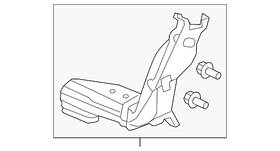 1j635-rbj-003 Honda Genuine Inlet Duct