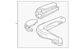 1j671-5rd-h00 Honda Genuine Duct Front Ipu Inlet
