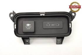 8a350t20 Honda 2023-2024 Pilot Rear Console Charging Port Trim Oem