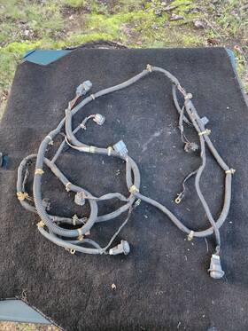 32200-s04-a52 Honda Oem 98-00 Civic Sedan Wire Harness Front Bulkhead Headlight Connect Cable Used