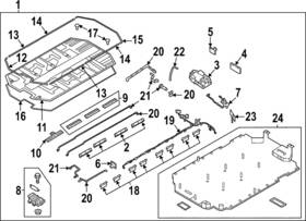 36685-0e050 Hyundai Genuine Lower Panel Insert