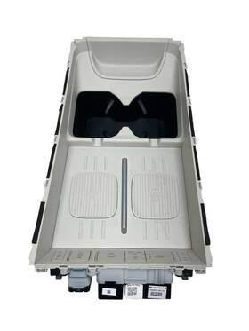 95560-p6100mcg Hyundai 2024-2025 Santa Fe Center Console Wireless Cgaring Station Tray Biege