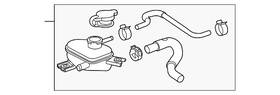 21710-3jv0a Infiniti Genuine Reservoir Assembly