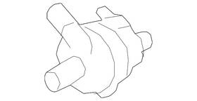 J9d1109 Jaguar Genuine Battery Coolant Pump