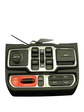 2308847tx7 Jeep 2020-2024 Gladiator Jt Oem Center Trim Panel Assembly With Switches And Outlets