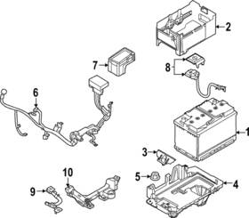 37180-dw000 Kia Genuine Battery Current Sensor