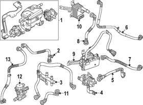 375y3-ao031 Kia Genuine Water Inlet Hose