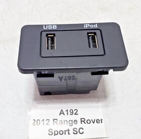 19c166ab Land Rover 12-16 Oem Range Sport L320 Usb Port Auxiliary Input Jack Panel