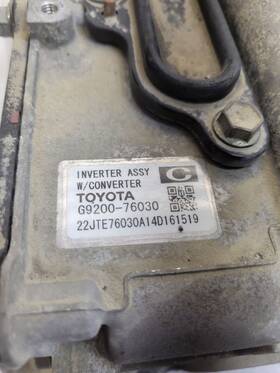 G9200-76030 Lexus 660-00272 2011-2014 Ct200h Hybrid Dc Synergy Drive Power Inverter
