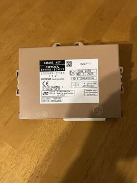 89990-53013 Lexus Is220d Smart Key Control Module Ecu 2006 Rhd 2251759