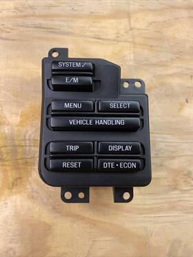 F80f10d996bf Lincoln Oem 1999-2002 Continental Info Display Switch Control