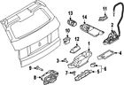 Lr071193 Land Rover Latch Tailgate On Picture