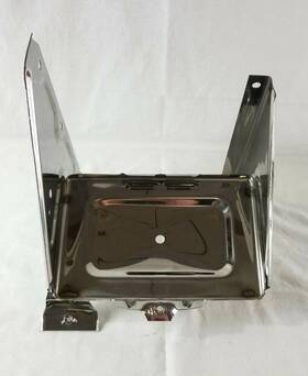 102598 Mar-k Chevrolet Chevy Gmc Truck Stainless Battery Tray Assembly With Bracket 1967-1972