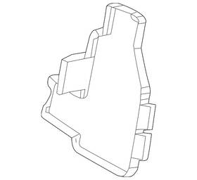 Gkh8-67-z09a Mazda Genuine Side Cover