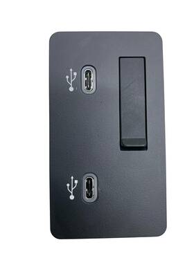 Kbb4669u0c Mazda 2024-2025 Cx90 Center Console Dual Usb Type-c Port Hub And Sd Card Reader