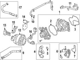 Px28-15-711a Mazda Genuine Pump Water