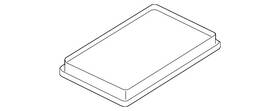 Mazda Zzca-61-p11 Genuine Drive Motor Battery Pack Air Filter