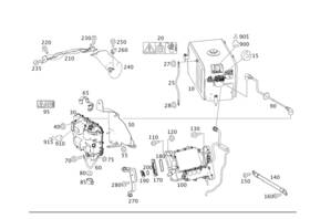 000-150-01-67 Mercedes-benz Genuine Housing Cover