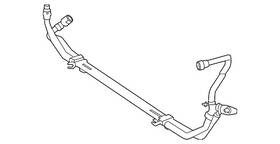 167-500-50-02 Mercedes-benz Genuine Front Hose