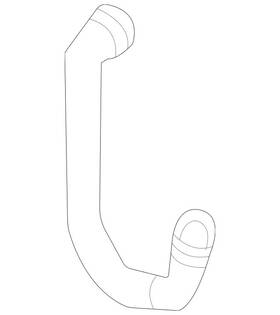 Mercedes-benz 167-501-63-03 Genuine Mercedes-benz Drive Motor Battery Pack Coolant Hose