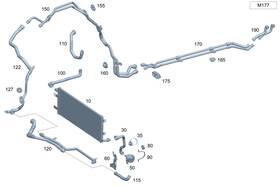 1675018100 Mercedes-benz Genuine Coolant Hose