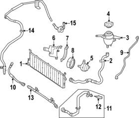 206-501-56-02 Mercedes-benz Genuine Hose And Tube Assembly