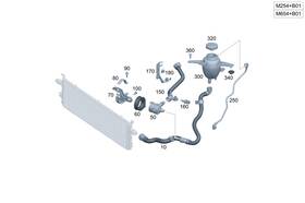 Mercedes-benz 206-501-66-01 Genuine Mercedes-benz Holder