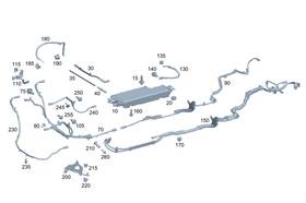 206-545-39-01 Mercedes-benz Genuine Holder