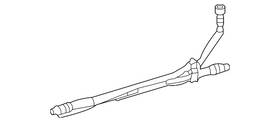 Mercedes-benz 206-830-61-04 Genuine Mercedes-benz Drive Motor Battery Pack Coolant Hose