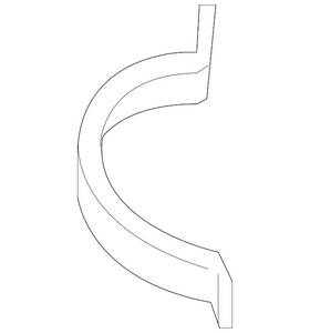 212-501-37-20 Mercedes-benz Genuine Pump Bracket
