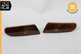 2208200121 Mercedes-benz 00-06 W220 S430 S500 Front Left Right Bumper Turn Light Blacked Out Oem
