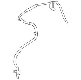 236-501-30-00 Mercedes-benz Genuine Front Pipe