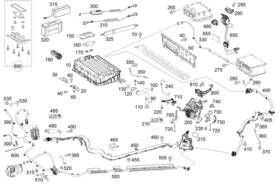 253-340-08-00 Mercedes-benz Genuine Holder