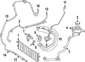 254-501-64-01 Mercedes-benz Genuine Rear Pipe