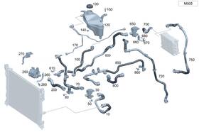 294-501-49-00 Mercedes-benz Genuine Holder