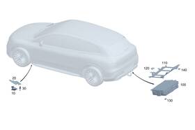 296-342-03-00 Mercedes-benz Genuine Holder