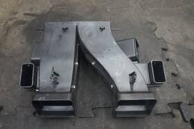 4638300343 Mercedes-benz Front Center Air Distributor Duct Oem G500 G550 W463 2002-12
