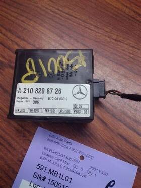 Mercedes-benz A2108208726 E320 2001 Chassis Control Module 260993