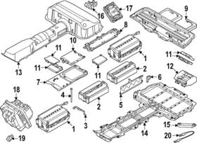 61-27-8-741-655 Mini Genuine Drive Motor Battery Pack Cover
