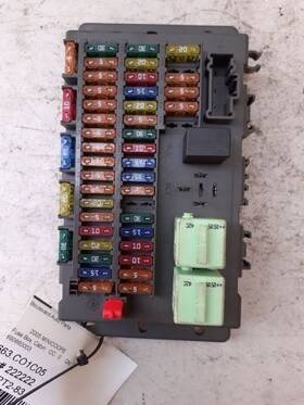 663.co1c05 Mini Cooper Minicoope 2005 Fuse Box Cabin