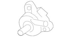 21581w110p Mitsubishi Genuine Auxiliary Pump