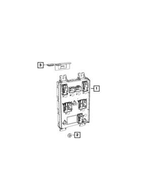 68496167af Mopar Genuine 2021 Jeep Wrangler Body Controller Module